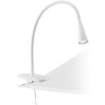 Weiße Moderne Lorefar (Faro) LED Tischleuchten & LED Tischlampen aus Silikon Energieklasse mit Energieklasse G 