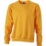 Goldene James & Nicholson Rundhals-Ausschnitt Herrensweatshirts trocknergeeignet Größe 4 XL 