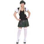 Schotte Schottin Scottish Girl Lady Rock Schottenkostüm Kostüm Kleid Damen Mütze 