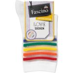 Fascino Socken mit Regenbogen-Ringeln weiß Gr. 39-42 (1 St)