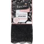 Fascino Socken mit Spitze, schwarz, Gr. 35-38 (1 St)