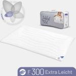 Weiße Allergiker Schlafstil Microfaser-Bettdecken aus Baumwolle maschinenwaschbar 240x220 
