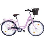FASHION LINE Cityrad, Shimano, NEXUS Schaltwerk, Nabenschaltung rosa Cityrad Cityräder Tourenräder Fahrräder Zubehör