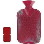 Rote Fashy Wärmflaschen aus Kunststoff 