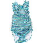 Reduzierte Blaue Fashy Schwimmwindeln für Kinder & Kinderbadewindeln mit Rüschen aus Polyester Größe 80 
