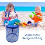 Hellblaue Strandtaschen & Badetaschen aus Nylon für Mädchen 