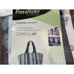 Fastrider Shopper Paisley Fahrradtasche 22,5 L 20004212 Mist 042 Einkaufstasche