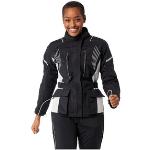 Graue Wasserdichte Atmungsaktive Fastway Mini Kurzjacken & Cropped-Jackets aus Polyamid für Damen Größe S 