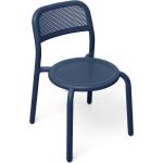 Blaue Moderne Fatboy Gartenstühle Metall aus Metall stapelbar Breite 50-100cm, Höhe 50-100cm, Tiefe 50-100cm 