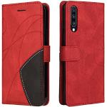Reduzierte Rote Samsung Galaxy A70 Hüllen Art: Flip Cases aus Leder 
