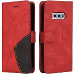 Rote Samsung Galaxy S10e Cases Art: Flip Cases mit Bildern aus Leder 
