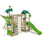 Fatmoose Spielplatzgeräte & Gartenspielgeräte aus Massivholz mit Rutsche 
