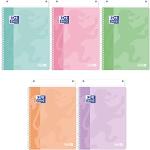 Reduzierte Pastellblaue Favorit Notizbücher & Kladden DIN A4 aus Papier 5-teilig 