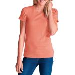 Reduzierte Orange Kurzärmelige Eddie Bauer T-Shirts für Damen Größe XS 