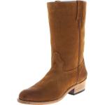Braune Cowboy-Boots & Cowboystiefeletten in Normalweite aus Rindsleder für Herren Größe 38 mit Absatzhöhe 3cm bis 5cm 