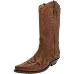 FB Fashion Boots Unisex Cowboy Stiefel Carlos Cognac Westernstiefel Lederstiefel Braun 40 EU