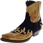 Braune FB Fashion Boots Cowboy-Boots & Cowboystiefeletten aus Leder für Herren Größe 47 
