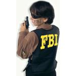 FBI Polizei Schutz Weste Kinder Kostüm Gr 140