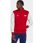 Rote adidas Essentials FC Arsenal Trainingsjacken für Herren 