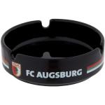 Schwarze FC Augsburg Aschenbecher aus Keramik 