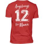 FC Augsburg T-Shirt 12Ter Mann Rot 2 - BCTU004 3XL