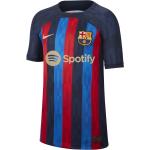 FC Barcelona 2022/23 Stadium Home Nike Dri-FIT Fußballtrikot für ältere Kinder - Blau