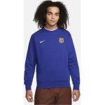 Blaue Nike FC Barcelona Herrensweatshirts Größe S 