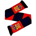 Marineblaue FC Barcelona Strickschals mit Quasten für Herren Einheitsgröße 