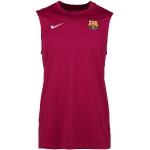 Dunkelrote Nike Performance FC Barcelona FC Barcelona Trikot für Herren Übergrößen zum Fußballspielen 2021/22 
