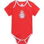 Rote FC Bayern Kinderbodys für Babys Größe 56 