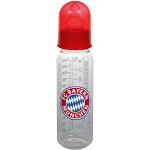 BPA-freie FC Bayern Babyflaschen 250ml aus Silikon 