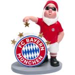 Rote 10 cm FC Bayern Gartenzwerge aus Kunststein 
