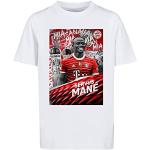 Weiße FC Bayern Printed Shirts für Kinder & Druck-Shirts für Kinder Größe 152 