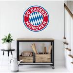 FC Bayern Runde Wandtattoos Fußball 