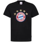 Schwarze Sterne FC Bayern T-Shirts für Herren Größe S 