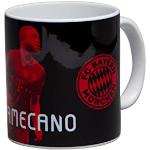 Schwarze FC Bayern Kaffeetassen aus Keramik 1-teilig 