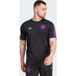 Schwarze adidas Tiro 23 FC Bayern T-Shirts für Herren Größe XS 