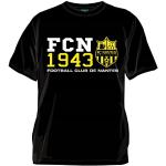 FC Nantes fcn-sa-3085 N 2 x L T-Shirt Erwachsene Fußball, Schwarz, FR: XXL (Größe Hersteller: XXL)