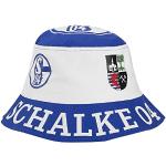 Blaue Schalke 04 Fischerhüte aus Baumwolle 50 für Herren Übergrößen 