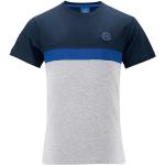 Marineblaue Schalke 04 T-Shirts aus Baumwolle Größe S 