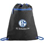Schwarze Schalke 04 Turnbeutel & Sportbeutel aus Polyester 