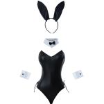 FCCAM Bunny Kostüm Frauen Ganyu Cosplay Genshin Impact Cosplay Bunny Suit mit Ohren S