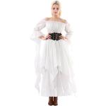 Reduzierte Weiße Maxi Gothic-Kostüme für Damen Größe 3 XL 