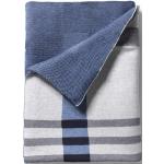 Blaue Skandinavische FDB Wolldecken & Plaids aus Textil 130x180 