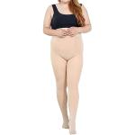 Reduzierte Nudefarbene Thermo-Socken aus Polyester maschinenwaschbar für Damen Einheitsgröße Große Größen 1-teilig für den für den Winter 