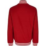 Rote FDM Zip Hoodies & Sweatjacken aus Baumwolle für Herren Größe S 