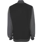 Schwarze FDM College-Jacken aus Baumwolle für Herren Größe M 