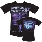 Fear Factory Herren DEMANUFACTURE T-Shirt, Schwarz (Black), (Herstellergröße: XX-Large)