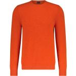 Reduzierte Orange Unifarbene FEDELI Kaschmir-Pullover aus Wolle für Herren Größe 3 XL 