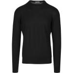 Reduzierte Schwarze FEDELI Kaschmir-Pullover aus Kaschmir für Herren Größe 5 XL für den für den Herbst 